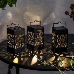 STAR TRADING Izola Mini LED-solcellelampe i sæt af 3