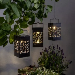 STAR TRADING Izola Mini LED-solcellelampe i sæt af 3