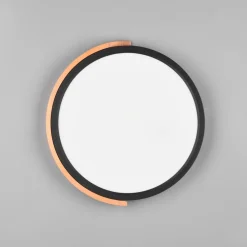 Reality Leuchten Jano LED-loftlampe, Ø 31,5 cm, 3.000 K, sort