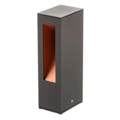 Lucande Jenke LED-sokkellampe lavet af aluminium