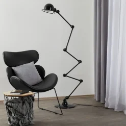 Loft D9406 gulvlampe 6 x 40 cm, sort^Jieldé