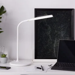 Joni LED-bordlampe, hvid, højde 34 cm, CCT, dæmpbar^Brilliant Sale