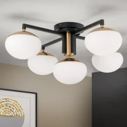 Josephine loftlampe, 5 lyskilder^ORION Online