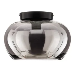 Lucide Judi loftslampe af glas, Ø 30,5 cm