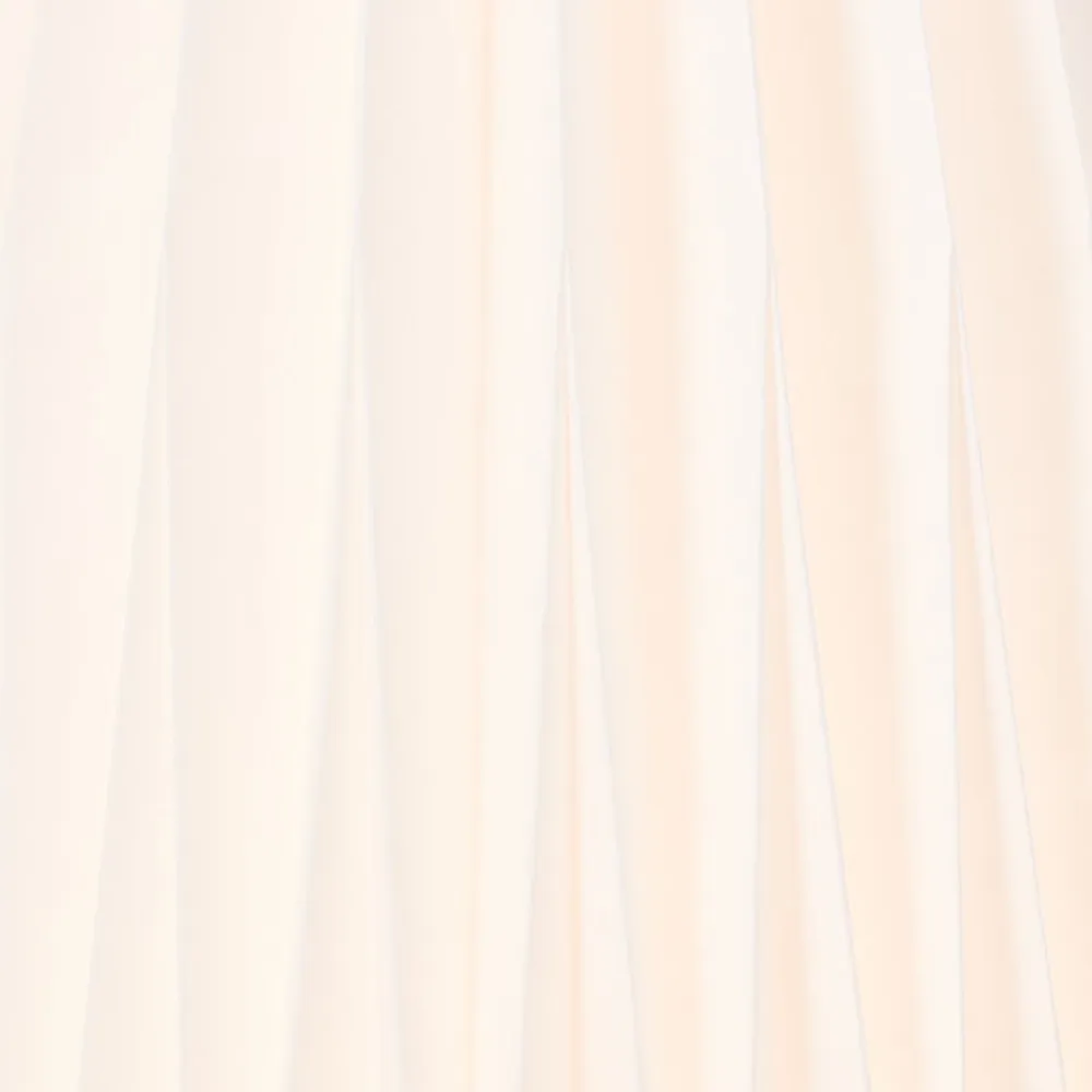 Brilliant June gulvlampe med skærm af pap, hvid