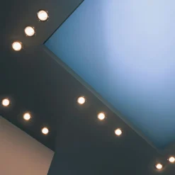 Jura indbygningslampe, rund, mat nikkel^Trio Lighting Clearance