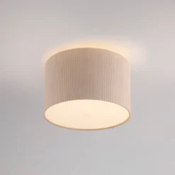 JUST LIGHT. GmbH JUST LIGHT. Green Duro loftlampe, tekstil, beige