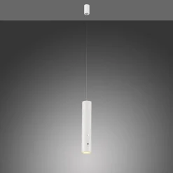 JUST LIGHT. GmbH Pendellamper>JUST LIGHT. LED-hængelampe med batteri, hvid, jern