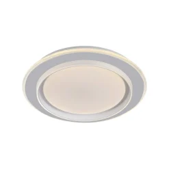 JUST LIGHT. LED-loftslampe Lago Ø 40 cm hvid fjernbetjening^JUST LIGHT. GmbH Clearance