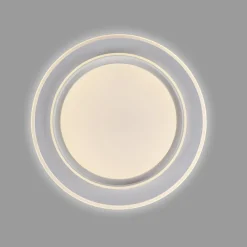 JUST LIGHT. LED-loftslampe Lago Ø 40 cm hvid fjernbetjening^JUST LIGHT. GmbH Clearance