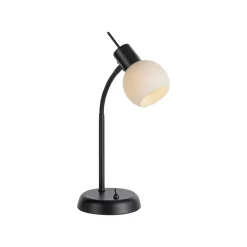 JUST LIGHT. Loki bordlampe, sort, jern, glas^JUST LIGHT. GmbH Outlet