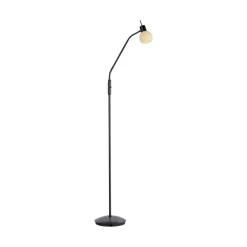 JUST LIGHT. GmbH JUST LIGHT. Loki gulvlampe, sort, jern, glas