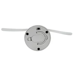 JUST LIGHT. Swat fluepiskeris, batteridrevet, hvid^JUST LIGHT. GmbH New