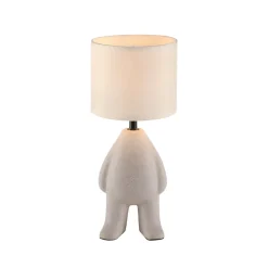 JUST LIGHT. GmbH JUST LIGHT. Ted bordlampe, keramik, opretstående, sandbeige