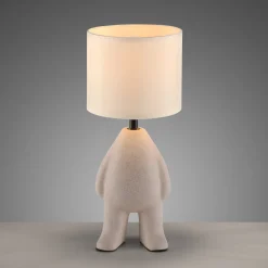 JUST LIGHT. GmbH JUST LIGHT. Ted bordlampe, keramik, opretstående, sandbeige