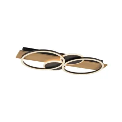 JUST LYS. Trooper loftlampe, jern, træ^JUST LIGHT. GmbH New