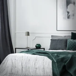 Brilliant Kaami LED-bordlampe, dæmpbar, grå mat