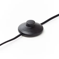 Brilliant Kaizen gulvlampe, højde 140 cm, ravfarvet, glas