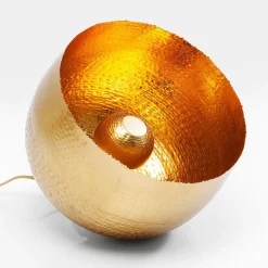 Apollon bordlampe, mat guld, Ø 35 cm^KARE Discount