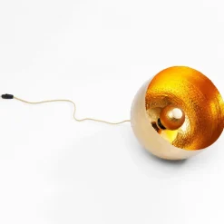 Apollon bordlampe, mat guld, Ø 35 cm^KARE Discount
