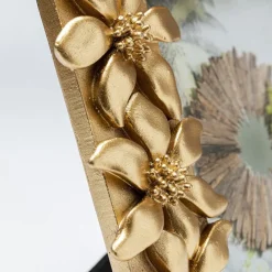 KARE billedramme Flower, 13 x 18 cm, polyresin, guldfarvet