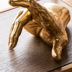 bogstøtte Holding Fingers, guldfarvet, sæt med 2 stk^KARE New