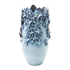 Butterflies-vase, lyseblå, højde 50 cm, stentøj^KARE Hot