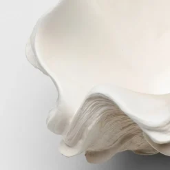 Concha dekorativ vase, højde 29 cm, støbt sten, beige^KARE Hot