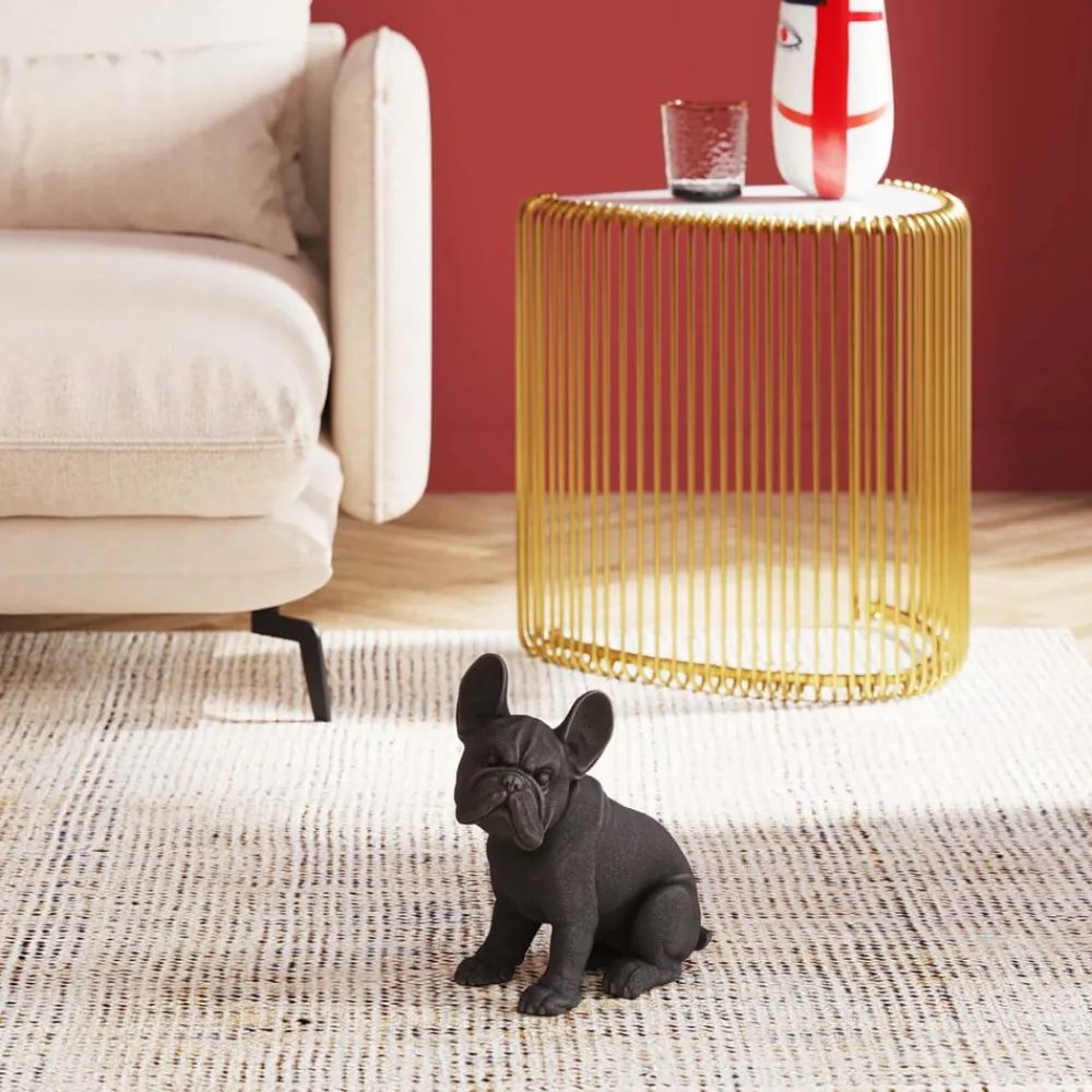 KARE Møbel Og Interiør>dekorationsfigur Waiting for Treats, polyresin, sort