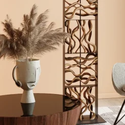 KARE Face Pot-vase, højde 30 cm, glaseret stentøj, bemalet