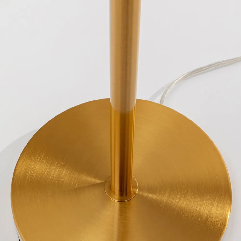 Feather Palm gulvlampe med fjer, hvid^KARE Hot