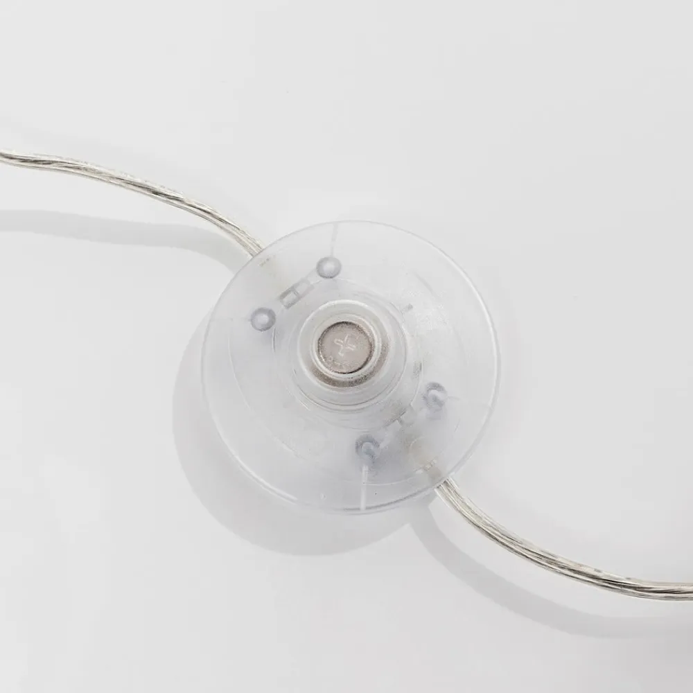 Feather Palm gulvlampe med fjer, hvid^KARE Hot