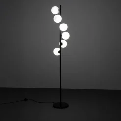 KARE Gulvlampe Scala Balls, sort, 160 cm, G9