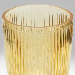 KARE Marvelous Duo-vase, højde 38 cm, glas, gul, lilla