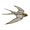 KARE Møbel Og Interiør>Swallow Mirror vægobjekt, polyresin, glas, guld