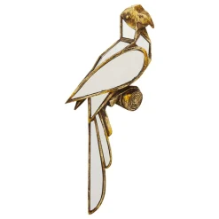 KARE Møbel Og Interiør>vægobjekt Parrot Mirror, polyresin, glas, guld