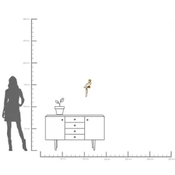 KARE Møbel Og Interiør>vægobjekt Parrot Mirror, polyresin, glas, guld