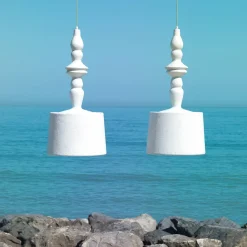 Alibabig udendørs LED-hængelampe, Ø 50 cm^Karman Clearance