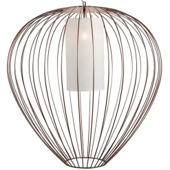 Karman Cell - bur-hængelampe, Ø84 cm, bronze