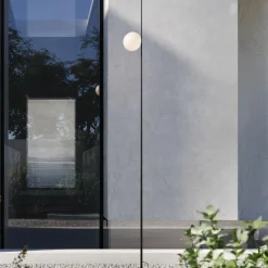 Karman Udendørs Spot>lampe med jordspyd Atmosphere, sort 178 cm plast