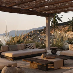 LED-gadelampe MINUIT, højde 210 cm, sort, IP65^Karman Best