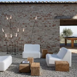 Karman Nilo LED-lampe med jordspyd, højde 150 cm