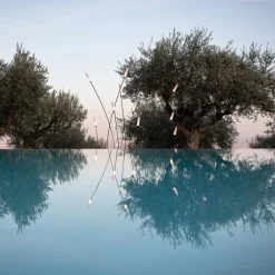 Karman Nilo LED-lampe med jordspyd, højde 150 cm