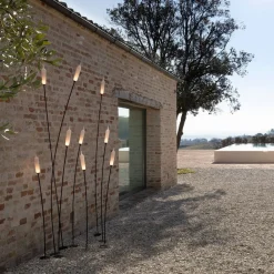 Karman Nilo LED-lampe med jordspyd, højde 118 cm