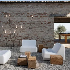 Karman Nilo LED-lampe med jordspyd, højde 118 cm