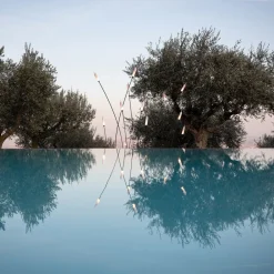 Karman Nilo LED-lampe med jordspyd, højde 118 cm