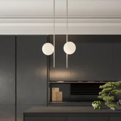 udendørs loftlampe Atmosphere, hvid, 178 cm, plast^Karman Outlet