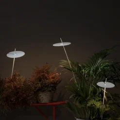 Karman Xana LED-hængelampe, hvid, højde 96 cm