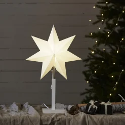 STAR TRADING Dekorationsbelysning|Julepynt>Karo standerstjerne, højde 55 cm