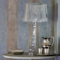 Bourgie - LED-bordlampe, transparent^Kartell